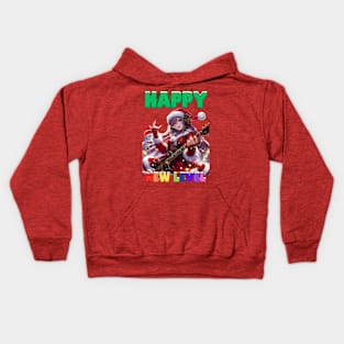 Kawaii, Charming Anime Girl Christmas Design, Happy New Level | Catsie Cat Kids Hoodie